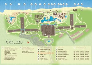 Sofitel Resort Fiji Map