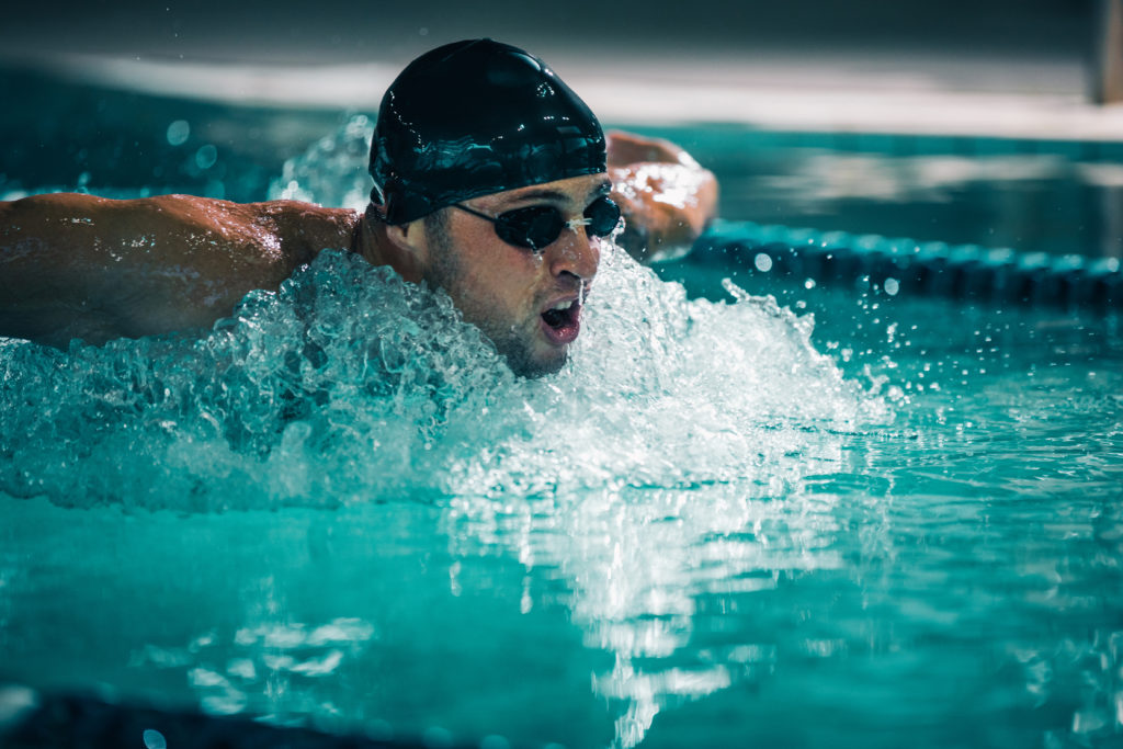 Swimming at the Pacific Games in Apia, Samoa - 2019.