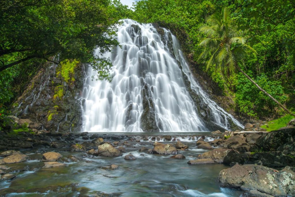 Waterfalls in Micronesia (Pic: SPTO)