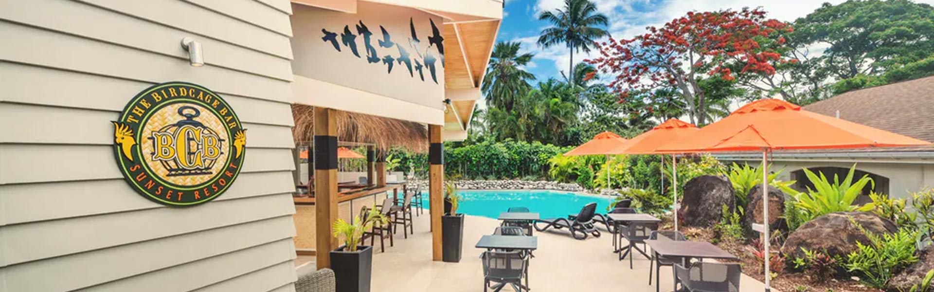 Sunset Resort Banner Image