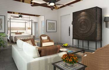 2 BDRM Beachfront Pool Suite 1