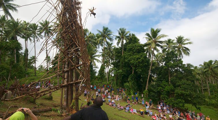 Naghol Land diving in Pentecost