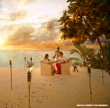 Romance in Tetiaroa