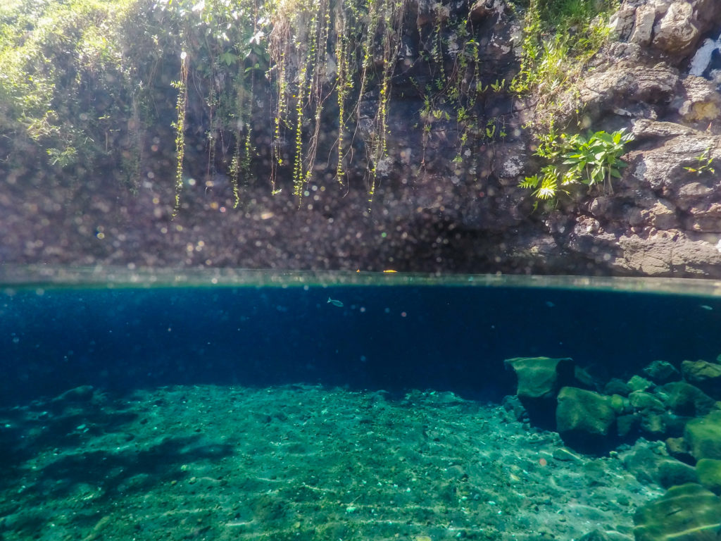 Piula cave pool