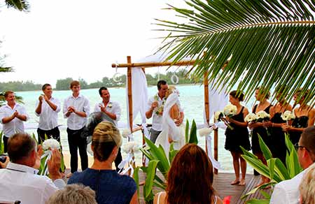 Muri Beach Resort Weddings