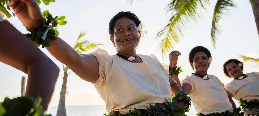 Fijian cultural dance 