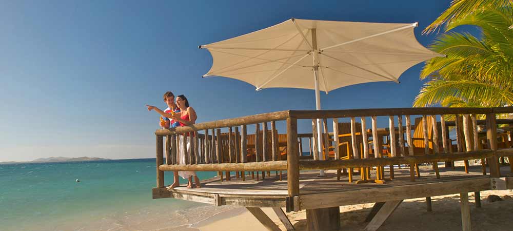 Castaway Island Resort jetty