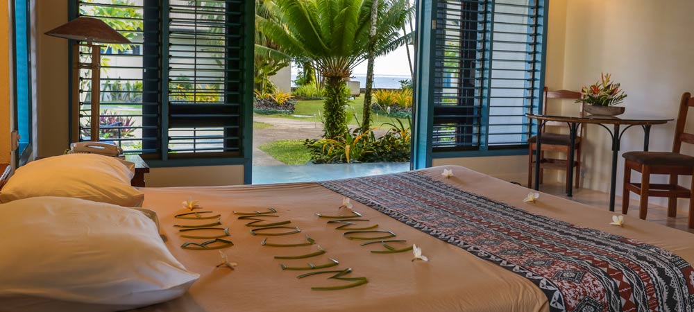 Frangipani Bungalows at the Fiji Hideaway Resort