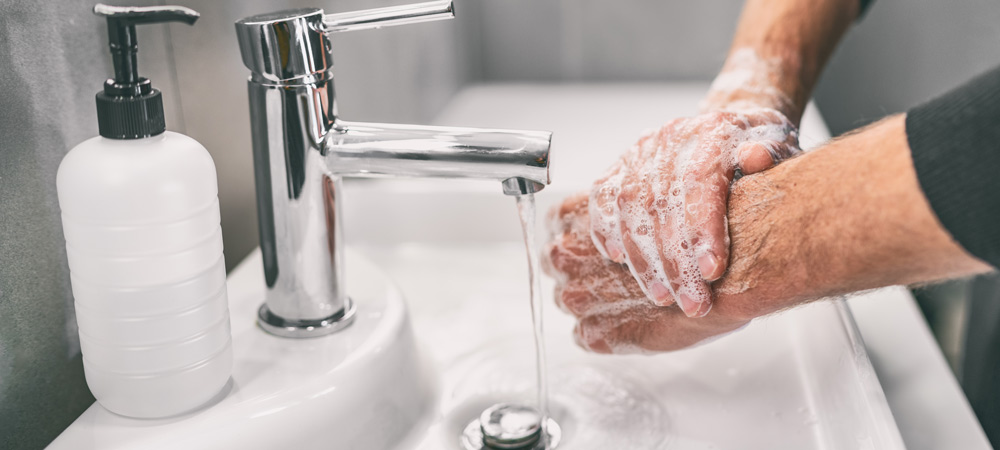 COVID Washing hands