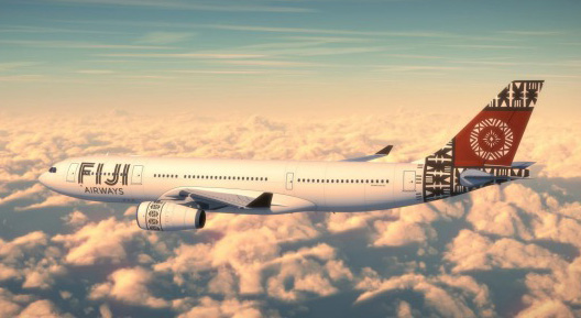 Fiji Airways - Flying above the clouds