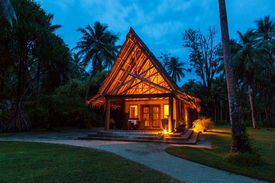 Villa accommodations in Solomon Islands