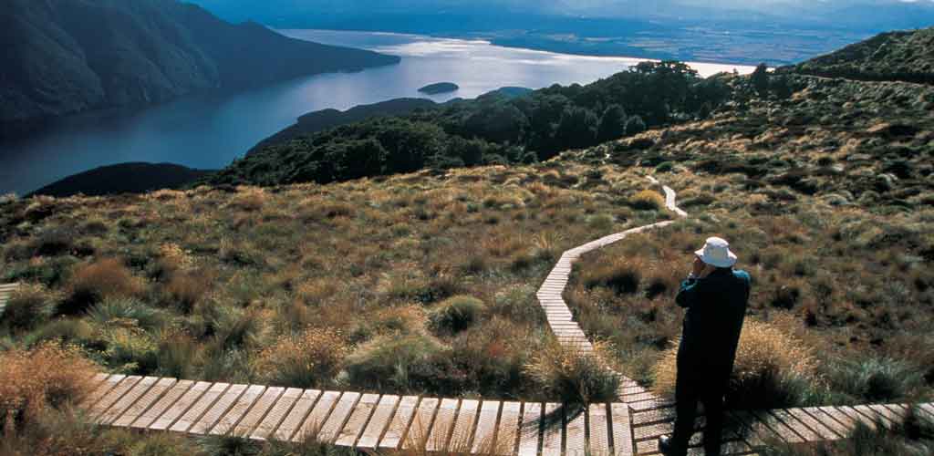 Scene from the Kepler Track in Fiordland. Pic: Tourism New Zealand
