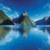 A scene from the Milford Sound, Fiordland. Pic: Rob Suisted/ Tourism New Zealand.