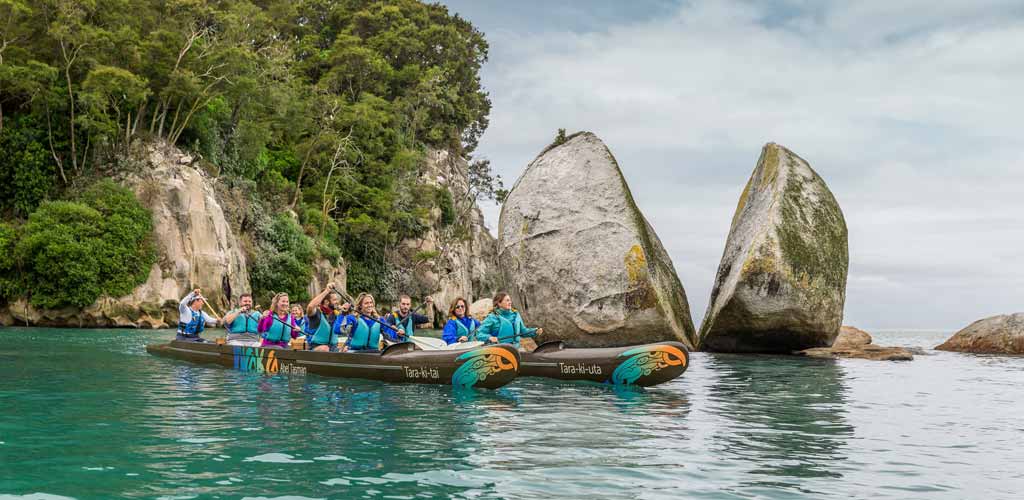 Split Apple Rock, Nelson Tasman, New Zealand