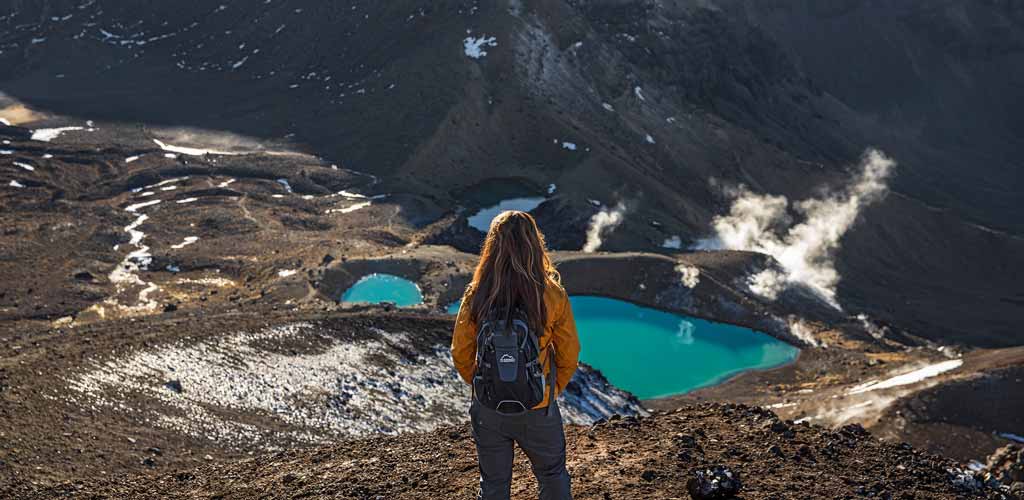 Scene from the Tongariro Alpine Crossing, Ruapehu. Pic: Graeme Murray/New Zealand