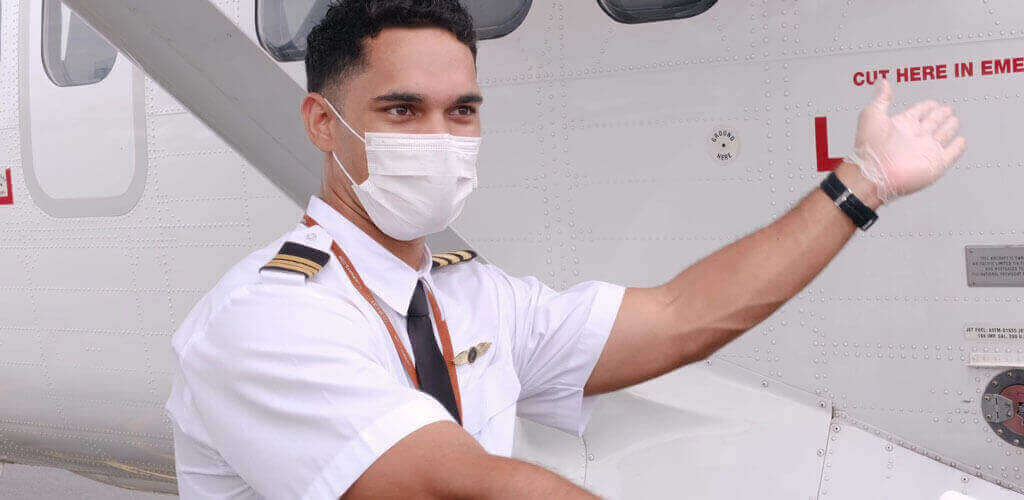 Fiji Airways COVID safe staff