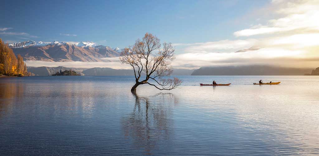 The sheer beauty of Lake Wanaka - simultaneously serene and energising. 