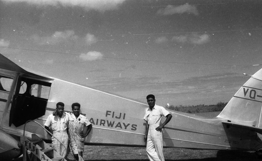 Old picture of Fiji Airways.