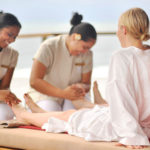 Treat yourself to Outrigger Fiji Beach Resorts signature spa treatments massage at Bebe Spa Fiji.