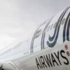 Aft of a Fiji Airways airplane