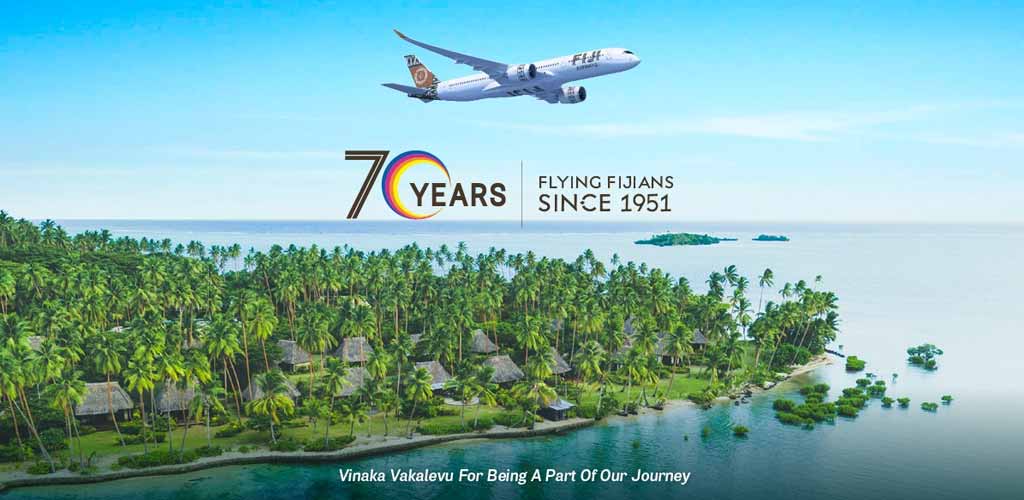 Fiji Airways 70 years anniversary blog