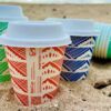 Eco-friendly cups in Fiji resorts