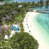 Luuk nature centre, drone view of the Palau Pacific Resort