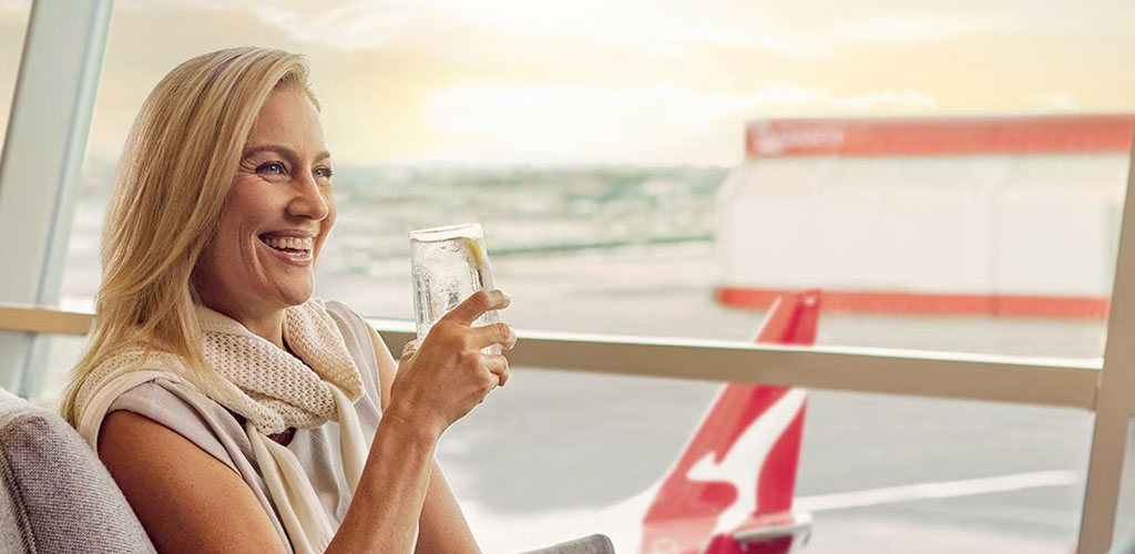 Qantas Lounge