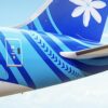 fuselage of Air tahiti aircraft