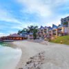The beach off Ramada Resort Port Vila