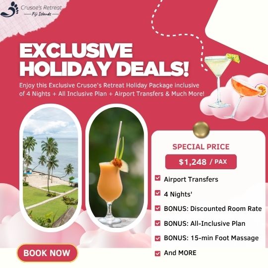 Crusoes Retreat Exclusive Offer - All Inclusive Deal