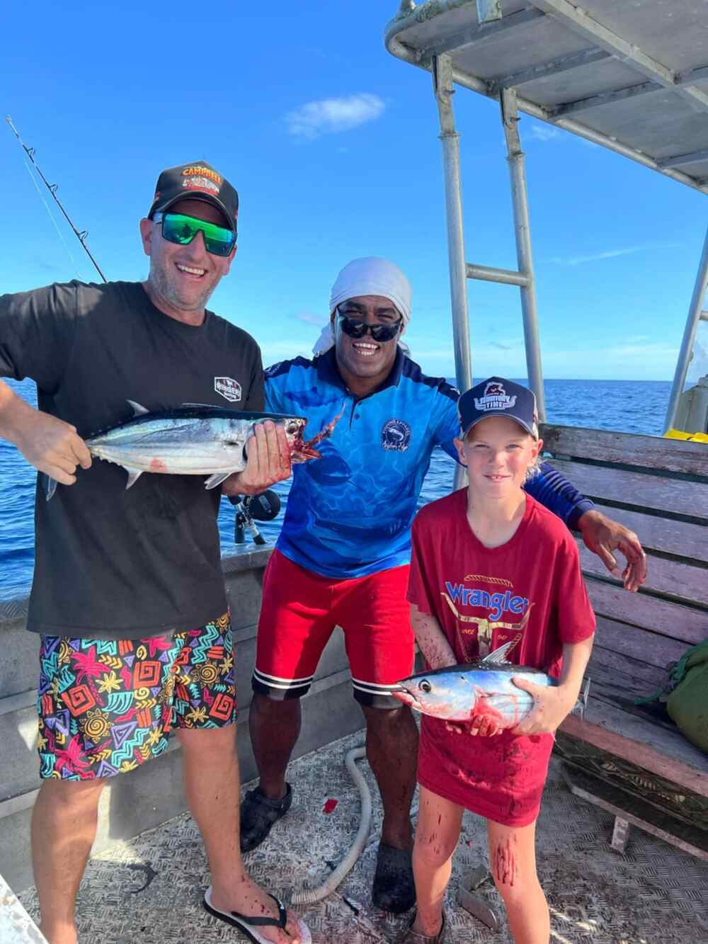 Fishing charter in Fiji - a good day well spent!