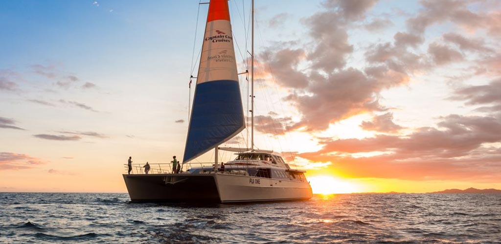 Day sail and sunset dinner cruise combo