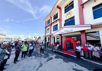 Inauguration of Zaru Hotel solomon islands